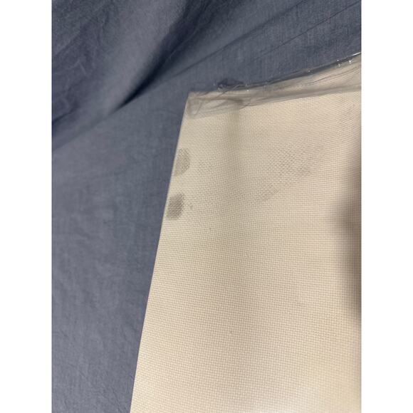 3 pc 30X36 Cross Stitch Fabric, Embroidery Fabric, 18 Count, Cream - Picture 4 of 4